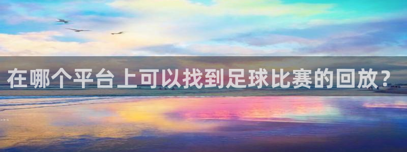 在哪个平台上可以找到足球比赛的回放？